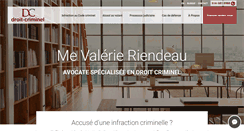 Desktop Screenshot of droit-criminel.ca